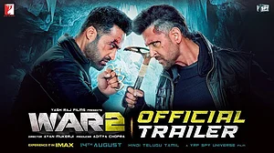 YouTube/YRF : Hrithik Roshan and Jr NTR starrer War 2 trailer out