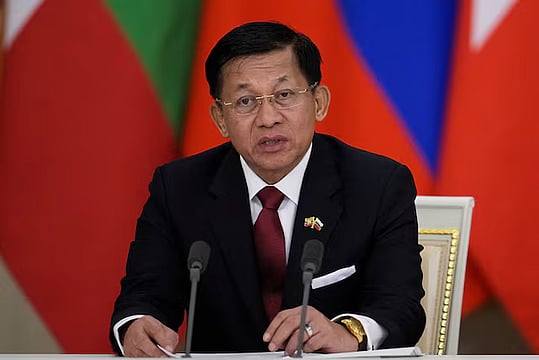 US Lifts Sanctions On Myanmar Junta Allies After General’s Letter Praises Trump 