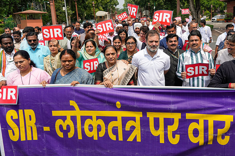 | Photo: PTI/Atul Yadav : Monsoon session of Parliament