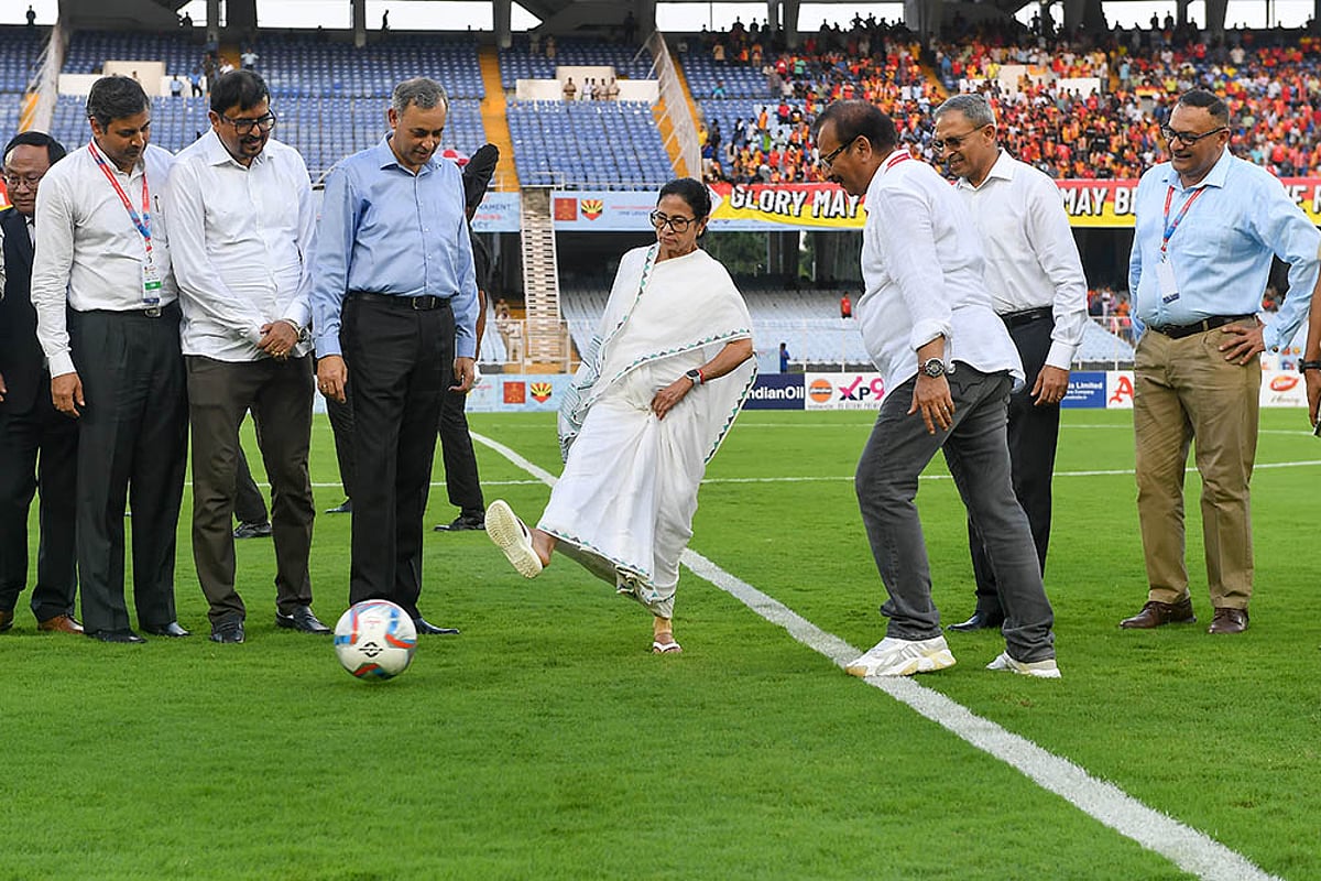 Durand Cup Football 2025 Opening Ceremony photos_Mamata Banerjee