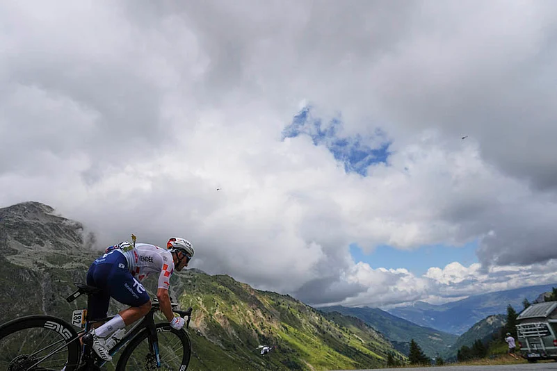 Tour De France 2025 Cycling Race 18th stage in photos: Frances Mathieu Burgaudeau
