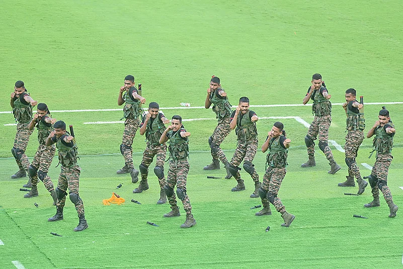 Durand Cup Football 2025 Opening Ceremony photos_Indian Armed Forces