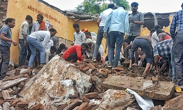 7 Children Dead, Several Injured In Jhalawar School Roof Collapse