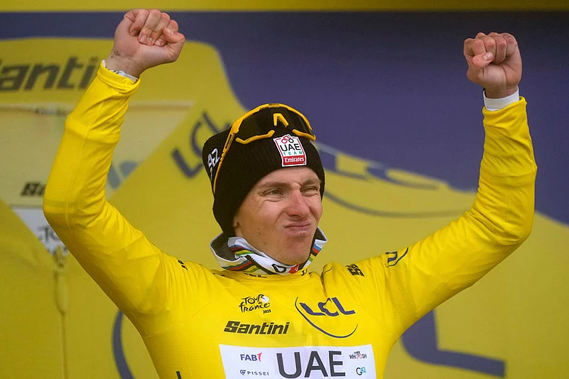 Tour De France 2025 Cycling Race 18th stage in photos: Slovenias Tadej Pogacar
