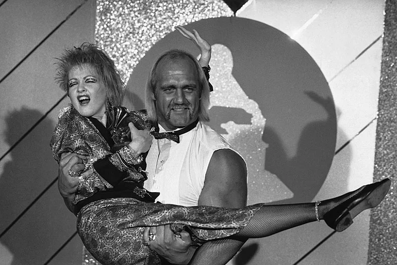 Hulk Hogan tribute - American professional Wrestling legend dies at 71_Cyndi Lauper