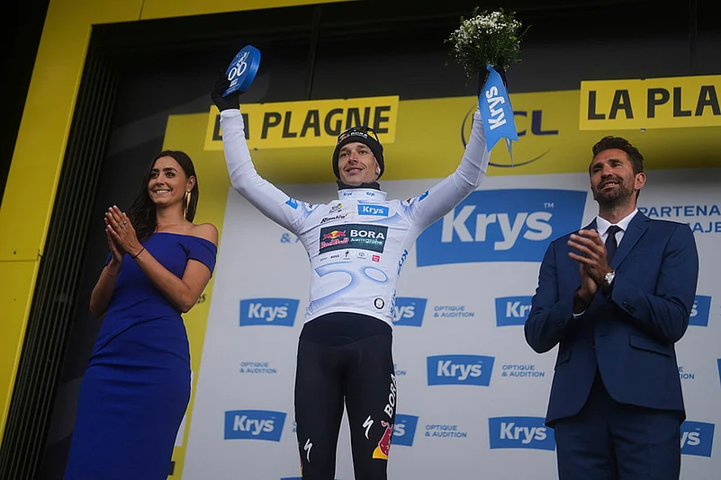 Tour De France 2025 Cycling Race nineteenth stage in photos: Germanys Florian Lipowitz