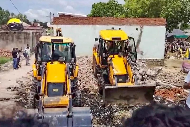 Illegal property of Chhangur Babas nephew demolished