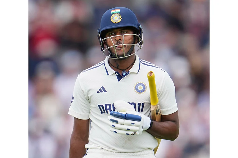 Indias tour of England: IND vs ENG 4th Test day 4 photos from Manchester_Sai Sudharsan