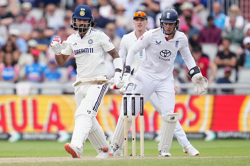 Indias tour of England: IND vs ENG 4th Test day 4 photos from Manchester_KL Rahul