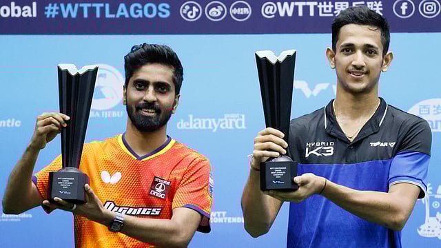 WTT Contender Lagos 2025: Sathiyan-Akash Win Men’s Doubles Title, Sreeja Loses In Final