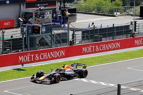 Belgium F1 GP Auto Racing: Sprint Race