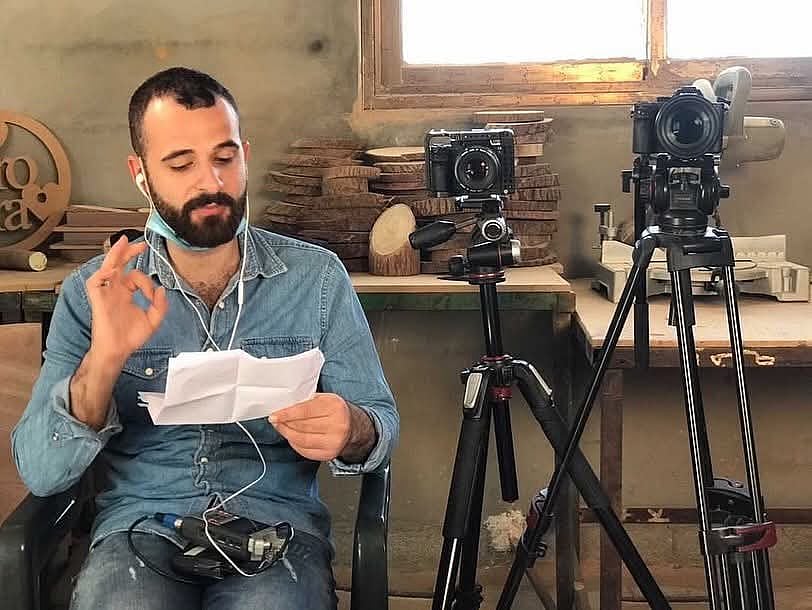 X/@YousefHammash :  Gazan journalist Ismail Abu Hatab 