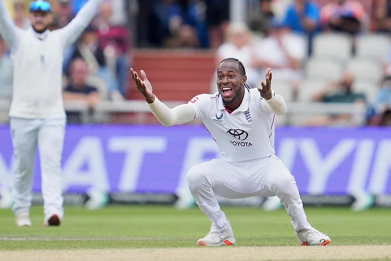 Indias tour of England: IND vs ENG 4th Test day 4 photos from Manchester_Jofra Archer