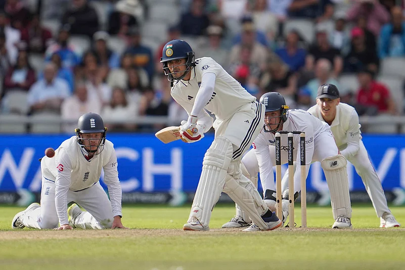 Indias tour of England: IND vs ENG 4th Test day 4 photos from Manchester_Shubman Gill