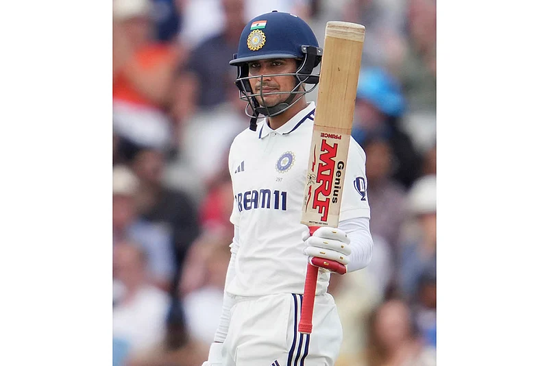 Indias tour of England: IND vs ENG 4th Test day 4 photos from Manchester_Shubman Gill