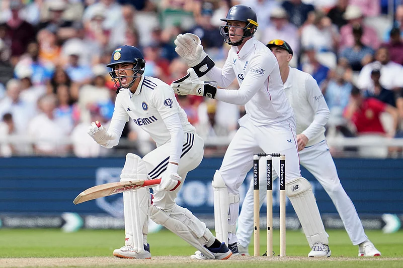 Indias tour of England: IND vs ENG 4th Test day 4 photos from Manchester_Shubman Gill