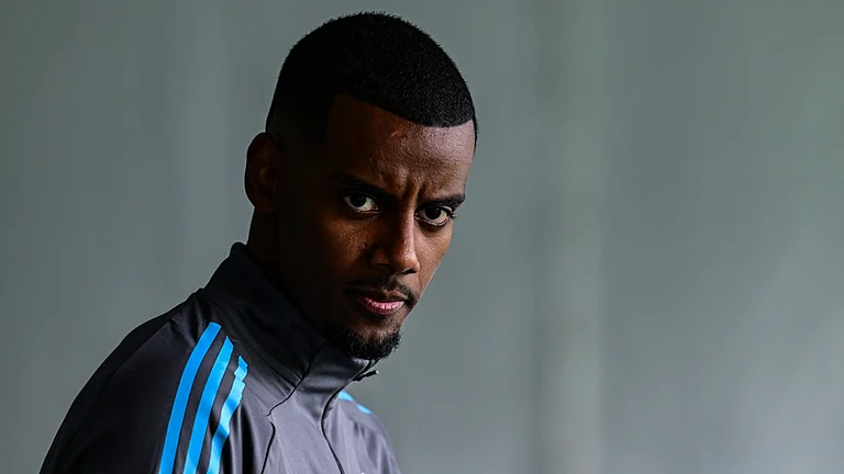 File photo of Newcastle United forward Alexander Isak. - File