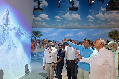 Nitish Kumar inaugurates building at Patna Museum