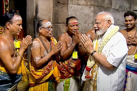 PM Modi in Tamil Nadu