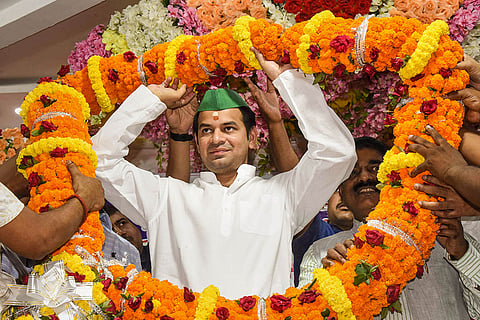 Bihar polls: Tej Pratap Yadav to contest from Mahua assembly seat