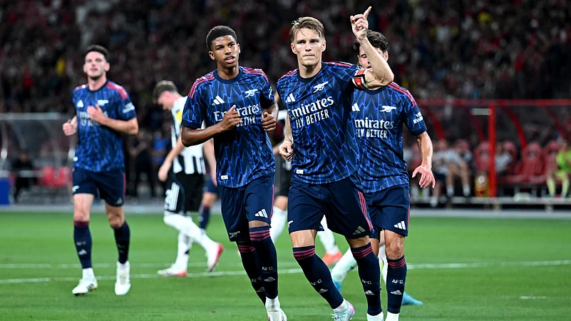 Arsenal vs Newcastle United, Pre-Season Friendlies Martin Odegaard