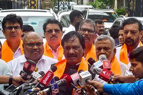Shiv Sena (UBT) delegation meets Maha Gov