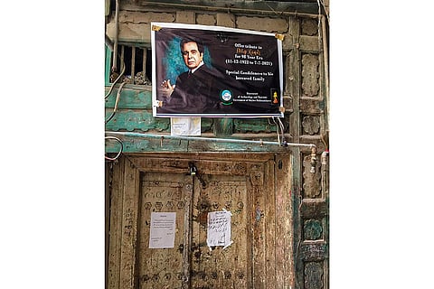 Renovation work begins at Dilip Kumar's house in Pak