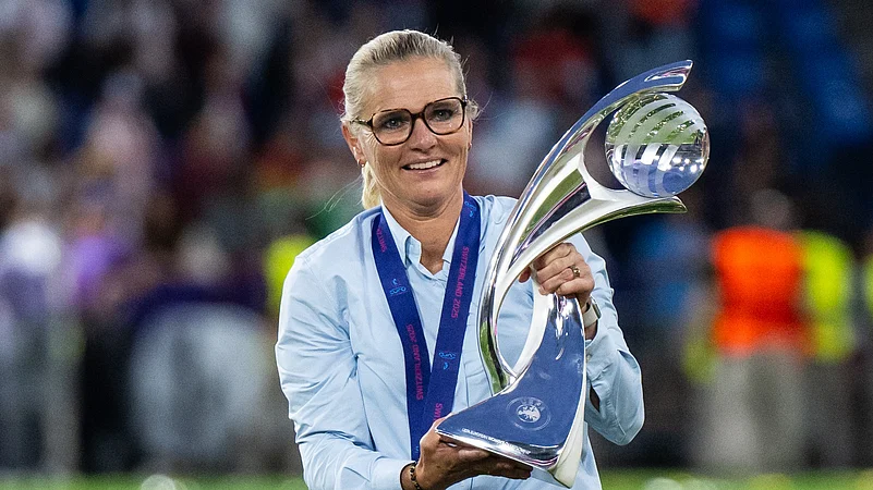England manager, Sarina Wiegman