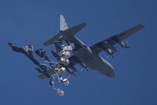 Canadian Forces Airdrop Aid Into Gaza 