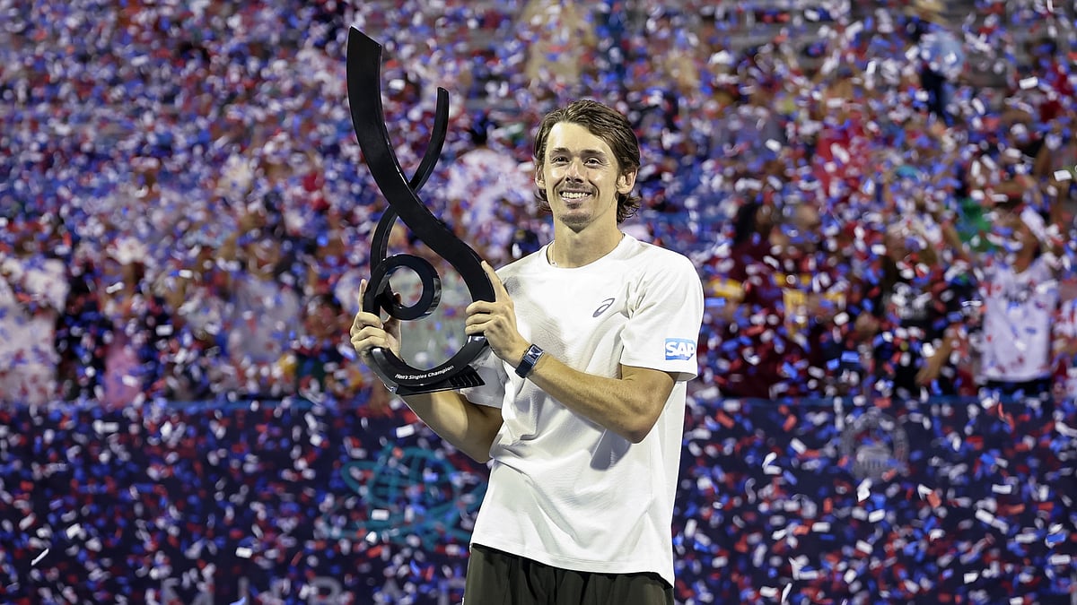 Washington Open winner Alex de Minaur