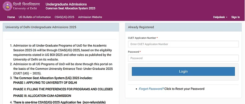 CUET 2025 DU Second Cutoff
