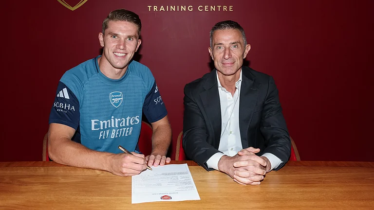 Viktor Gyokeres is raring to go after completing his move to Arsenal - null