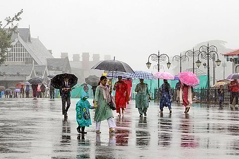 Weather: Rain in Shimla