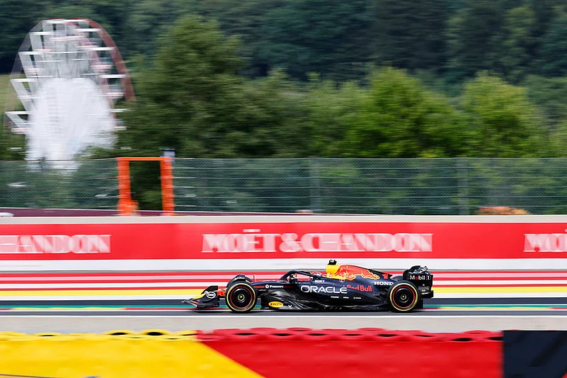 F1 GP 2025 Belgian Formula One Grand Prix auto racing photos: Red Bull driver Max Verstappen