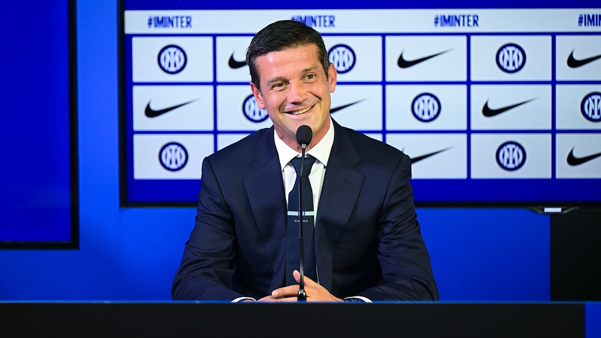 Inter head coach Cristian Chivu