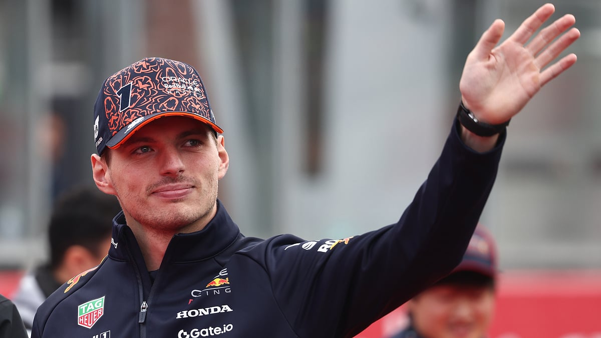 Max Verstappen pictured at the Belgian Grand Prix