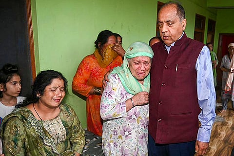 Jai Ram Thakur at Mandi Sadar