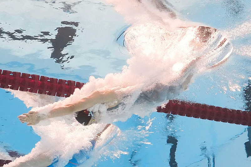 Chinese prodigy swimmer Yu Zidi at Singapore Swimming Worlds 2025 photo 4