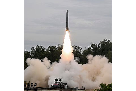 Flight test of Pralay Missile successfully conducted