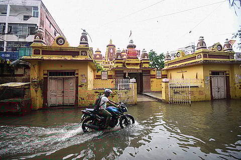 Weather: Rain in Patna