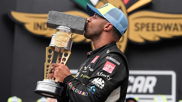 Bubba Wallace Becomes First Black Driver To Win A Major Race At Indianapolis' Oval