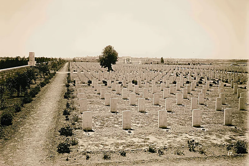 Turning in their graves: The Gaza War Cemetery in Gaza City, Palestine