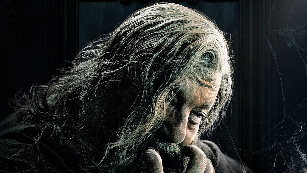 X : Sanjay Dutt's first-look poster from The Raja Saab