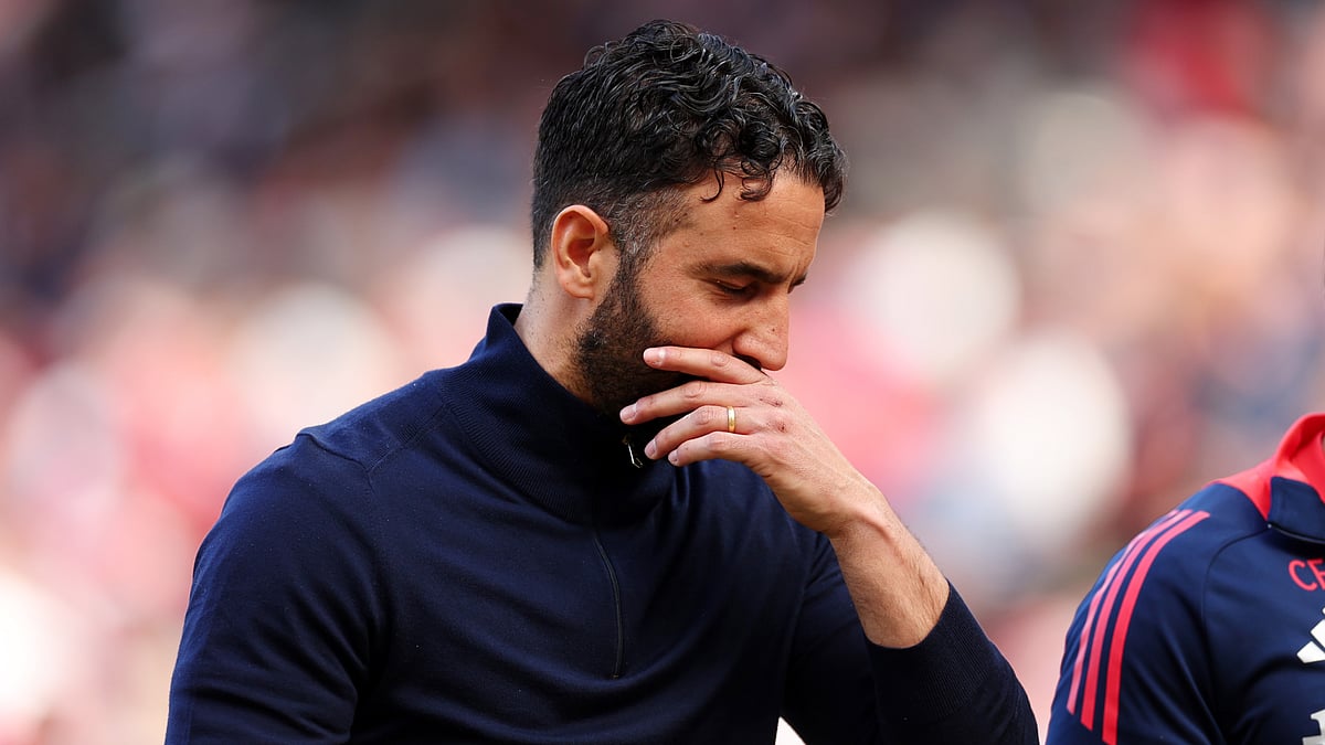 File photo of Ruben Amorim as Manchester United manager. - File