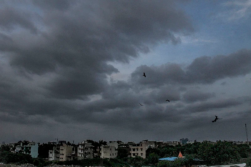 Overcast in Gurugram