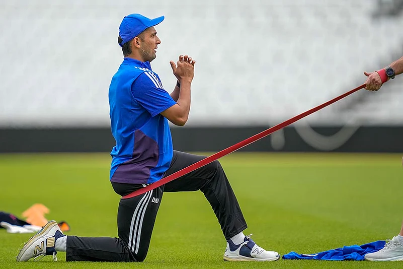 IND vs ENG 5th Test - Team India training session photos Anshul Kamboj