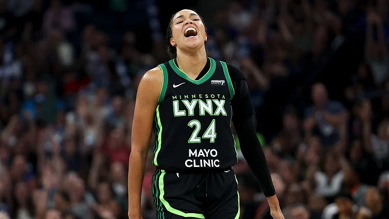 Napheesa Collier #24 of the Minnesota Lynx