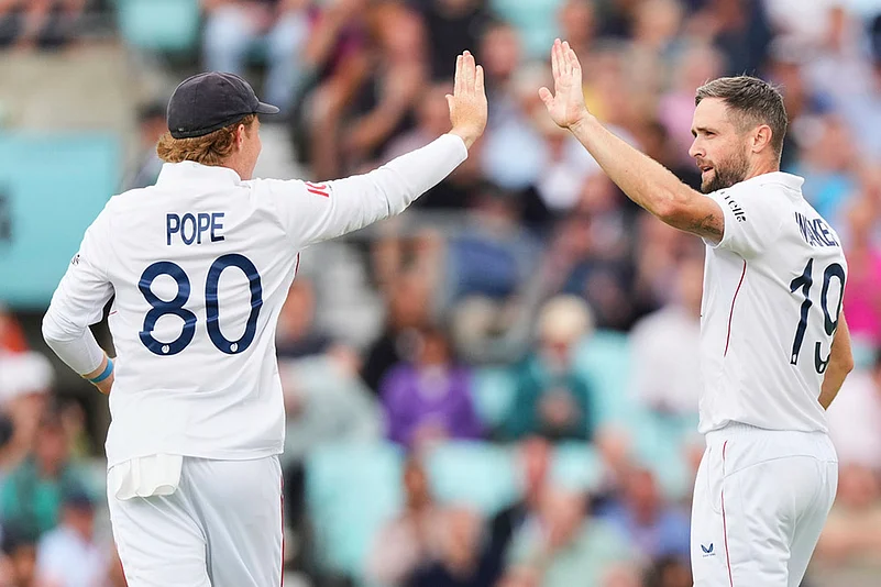 Indias tour of England - India Vs England Cricket 5th Test Day 1 at The Kia Oval: Chris Woakes