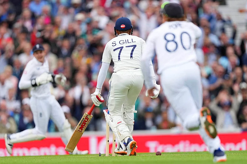 Indias tour of England - India Vs England Cricket 5th Test Day 1 at The Kia Oval: Shubman Gill
