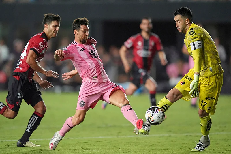 Leagues Cup Atlas vs Inter Miami Soccer Match photos_Camilo Vargas